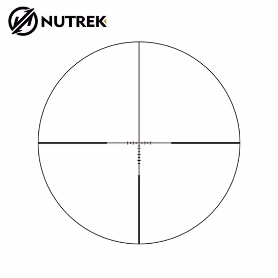 Nutrek Optics 1-10X24 SFP Ffp fibra reforzada impermeable caza pistola riflescope Red DOT Scope