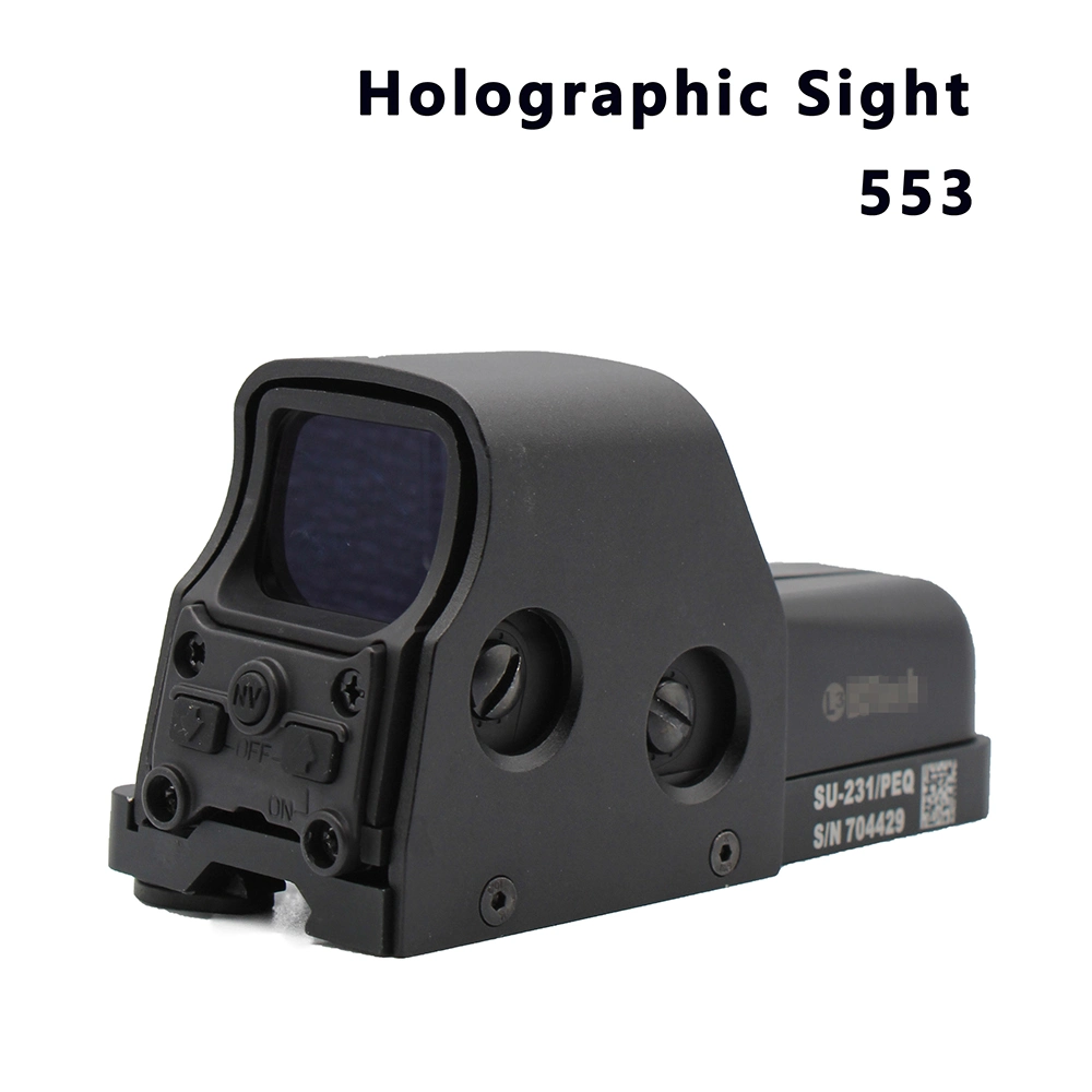 553 Series Red Green DOT Reflex Sight Scope Tactical Holographic Optic 20mm Rail with Qd Mount