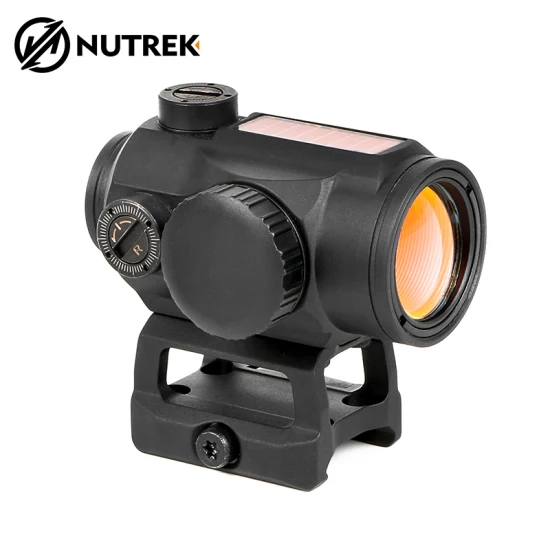 Nutrek Optics Nuevo producto Energía solar Mini Gun Scope Compact Red DOT Sight