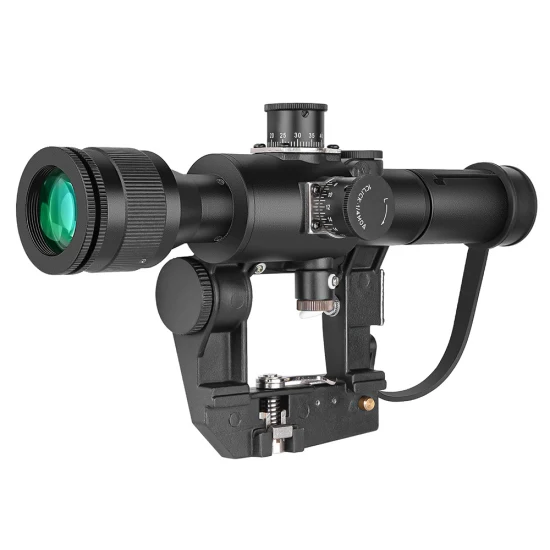 Spina Tactical Scope 4X26 Svd Hunting Scope Riflescope apto para tiro al aire libre