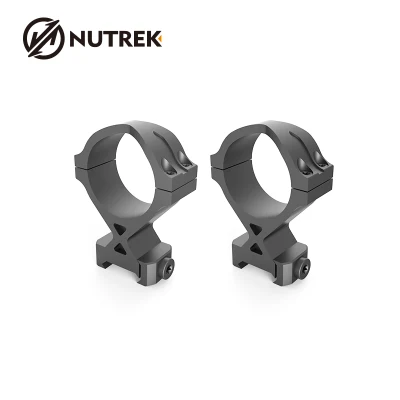 Nutrek Optics X Series 1 pulgada 30 mm 34 mm Alcance táctico Weaver Anillo de montaje Picatinny