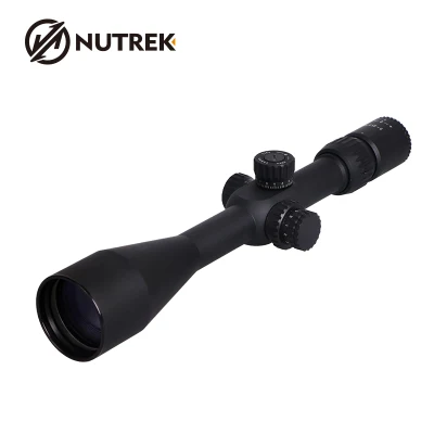 Mira telescópica táctica Nutrek Optics 5-25X56 de largo alcance para caza y tiro de francotirador