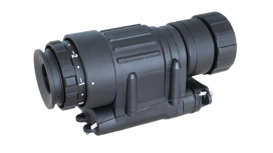 Mira telescópica de visión nocturna de caza con alcance infrarrojo de generación 1+